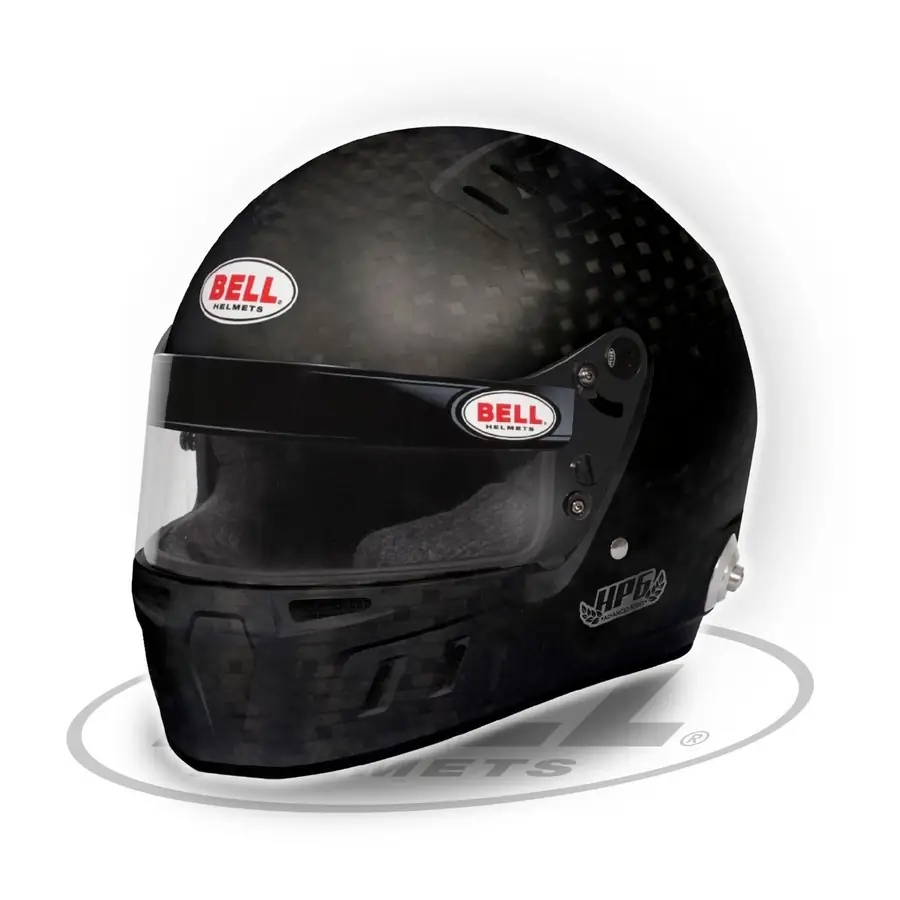 Casco circuito Bell HP6 (HANS) interior marrón talla 58 FIA 8860-2018