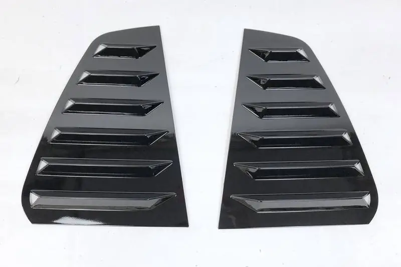 Cubre ventanillas Volkswagen Golf 7 / 7.5 5 Puertas Negro Brillante - Plástico ABS