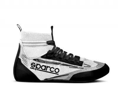 Botines racing Sparco Superleggera talla 42 blanco/negro