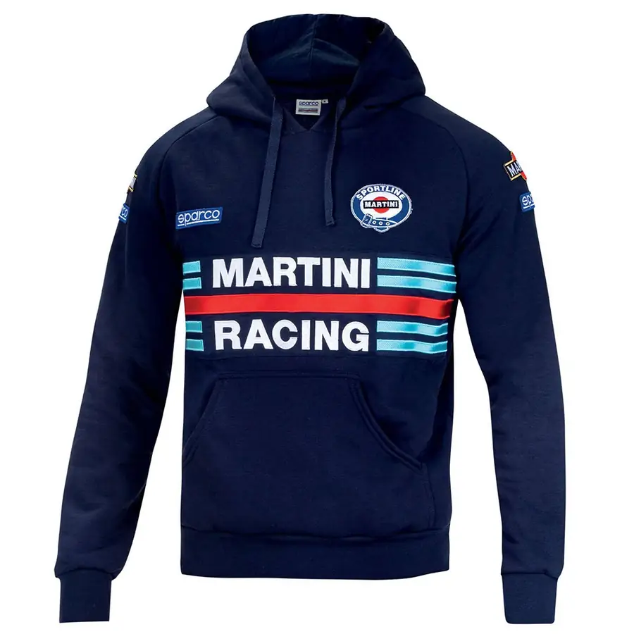 Sparco Sudadera Martini-R Talla Xxl Azul Marino