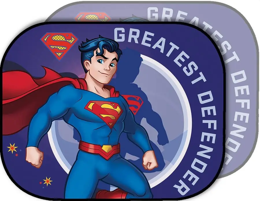 Licensing Par Persianas Laterales Superman 44X35 cm 2Pzs