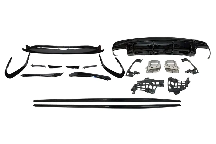Kit de carrocería Mercedes CLA W117 2016-2018 4D / SW Style Facelift look A45 - Plástico ABS