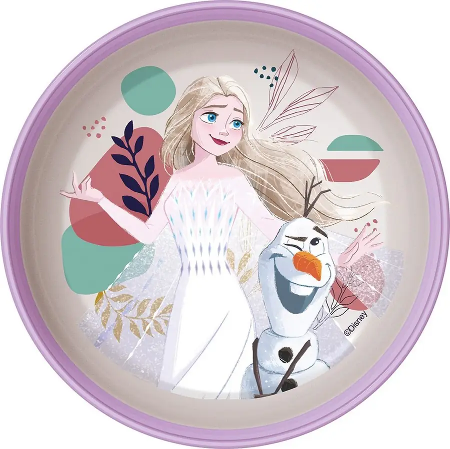 Licensing Bowl Premium Bicolor Antideslizante Frozen
