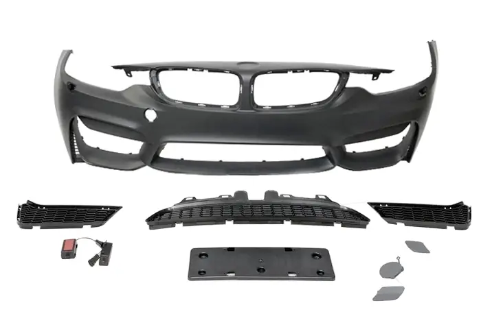 Paragolpes delantero BMW F32 F33 F36 Look M4 II - Plástico ABS