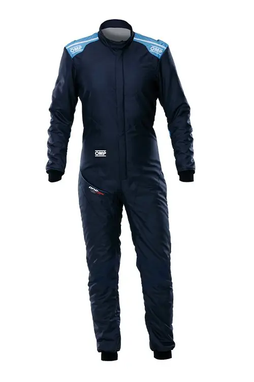 Mono racing OMP Traje Carreras One Evo Air FIA 8856-2018 azul MARINO/azul Claro talla 50