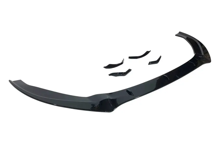Spoiler delantero Audi A3 2017-2019 look RS3 Negro Brillante - Plástico ABS