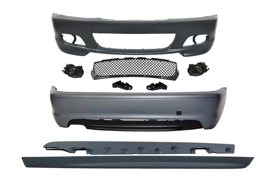 Kit de carrocería BMW E46 98-05 2P / Cabrio Look M-Tech ABS Antinieblas - Plástico ABS