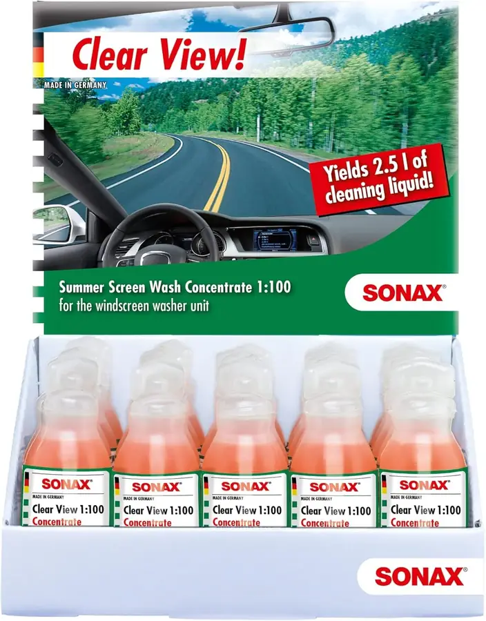 SONAX Visión Clara 1:100 Concentrado Counterdisplay