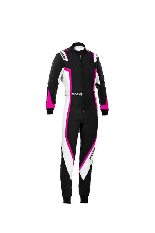 Mono karting Sparco K44 Kerb Femenino negro/rosa