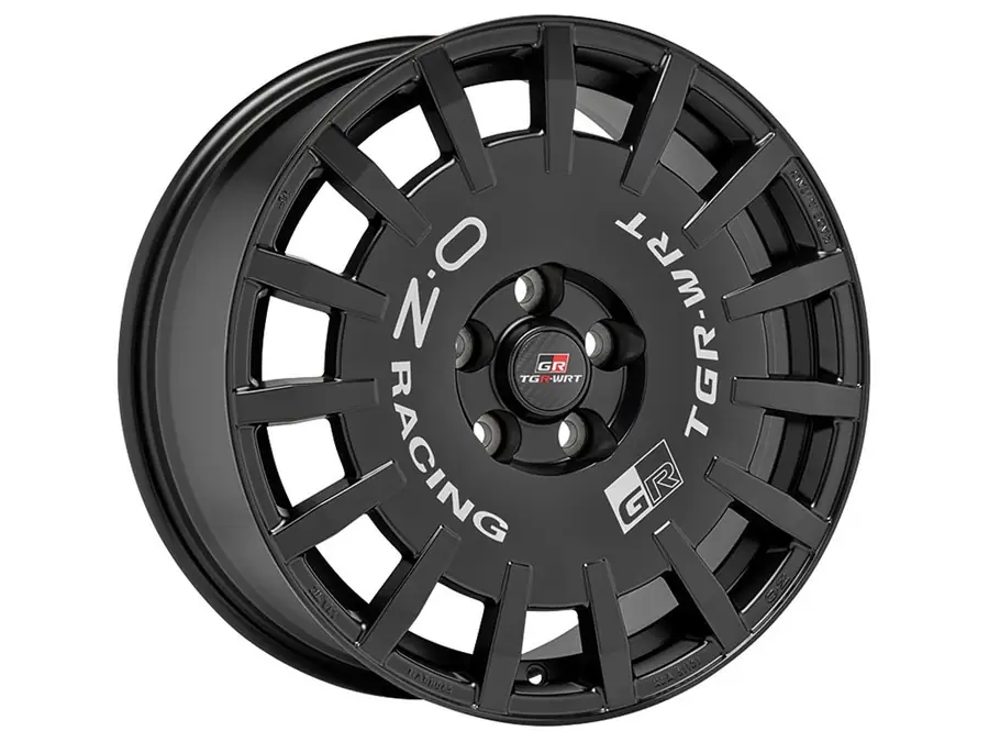 Llanta Rally Racing Tgr-wrt OZ Racing Matt Black + Silver Lettering 8x18 5x114.3 ET45