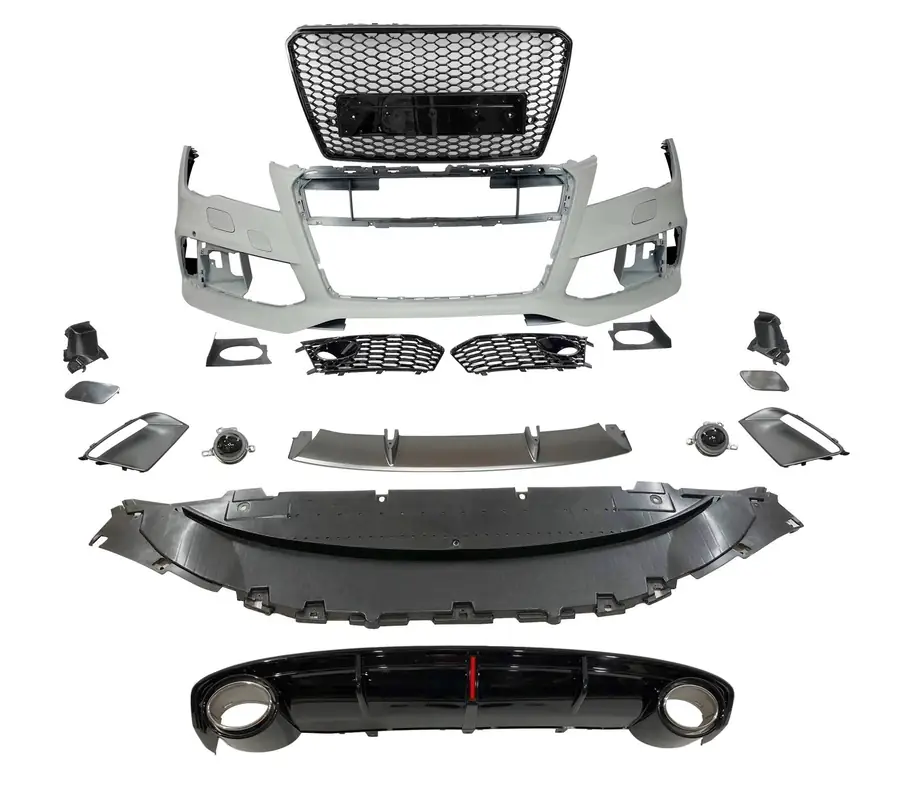 Kit de carrocería Audi A7 2011-2014 Look RS7 para SLine - Plástico ABS