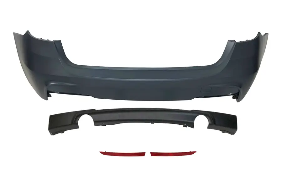 Paragolpes trasero BMW F31 Look M-Tech Doble Salida - Plástico ABS