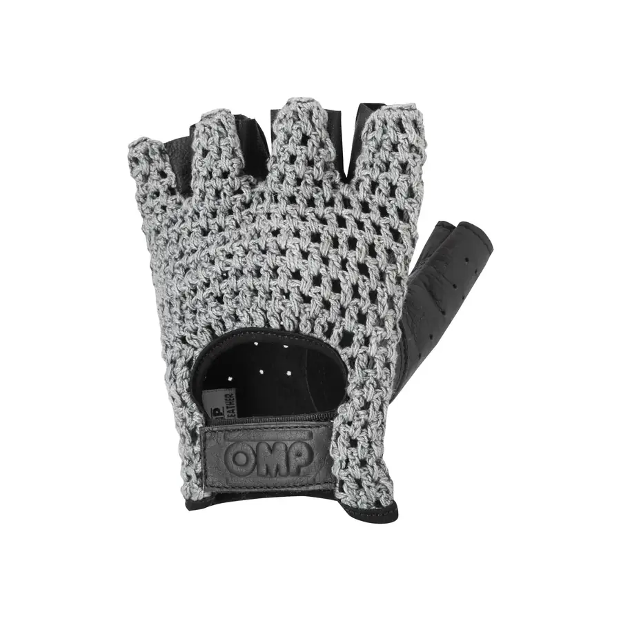 Guantes racing OMP Tazio Vintage negro talla S