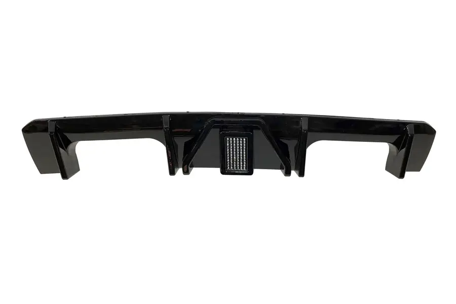 Difusor trasero BMW G80 / G82 look M Performance Brillante Negro Luz de freno led - Plástico ABS
