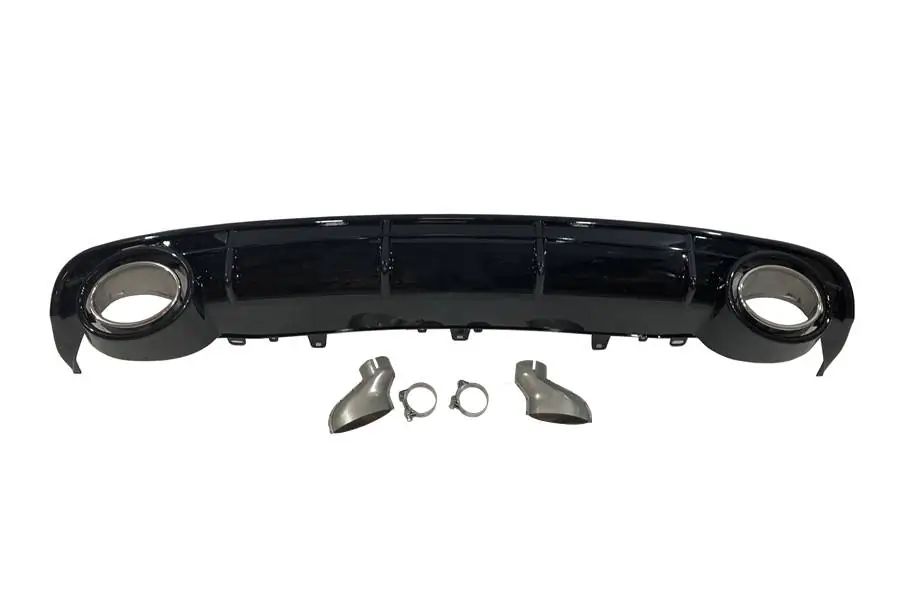 Difusor trasero Audi A6 / A6 Avant Look RS6 2015- 2018 C7 ABS - Plástico ABS
