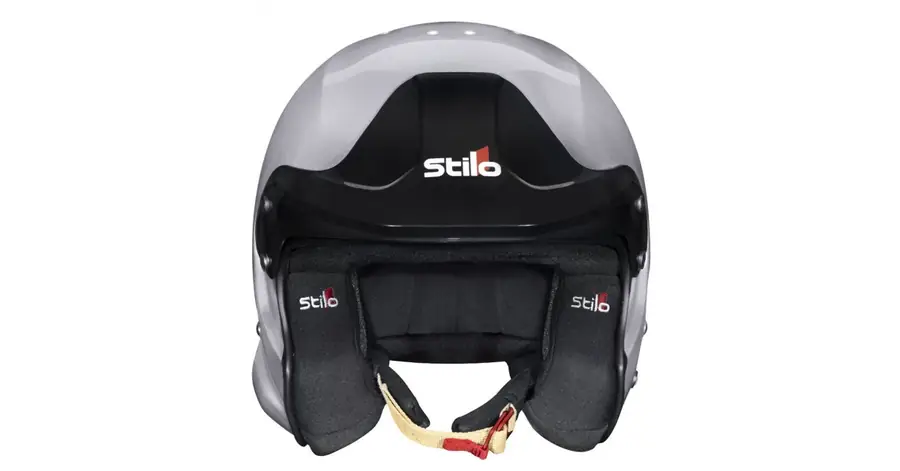 Casco Stilo Venti Trophy Jet (sin Clips HANS) Composite SNELL2020 FIA 8859-15 FIA gris/INTERIOR negro 63