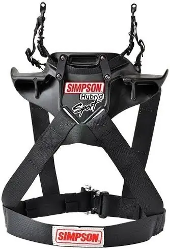 HANS Simpson Hybrid Sport X-SMALL Anclaje Rapido (Quick)