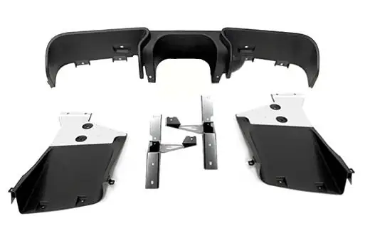 Difusor trasero Mini Cooper R56 JCW 2007-2013 Look GP - Plástico ABS