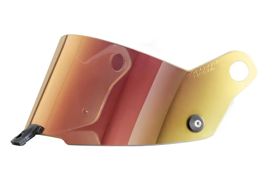 Visera Stilo Iridium Medium rojo para Casco ST5 Abp