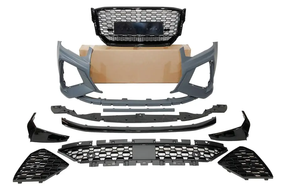 Paragolpes delantero Audi Q2 2016-2022 Look RSQ2 - Plástico ABS