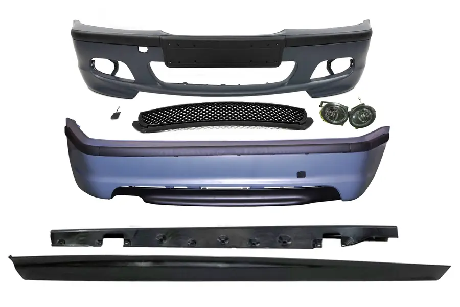Kit de carrocería BMW E46 4P 2002-2004 Look M-Tech ABS - Plástico ABS