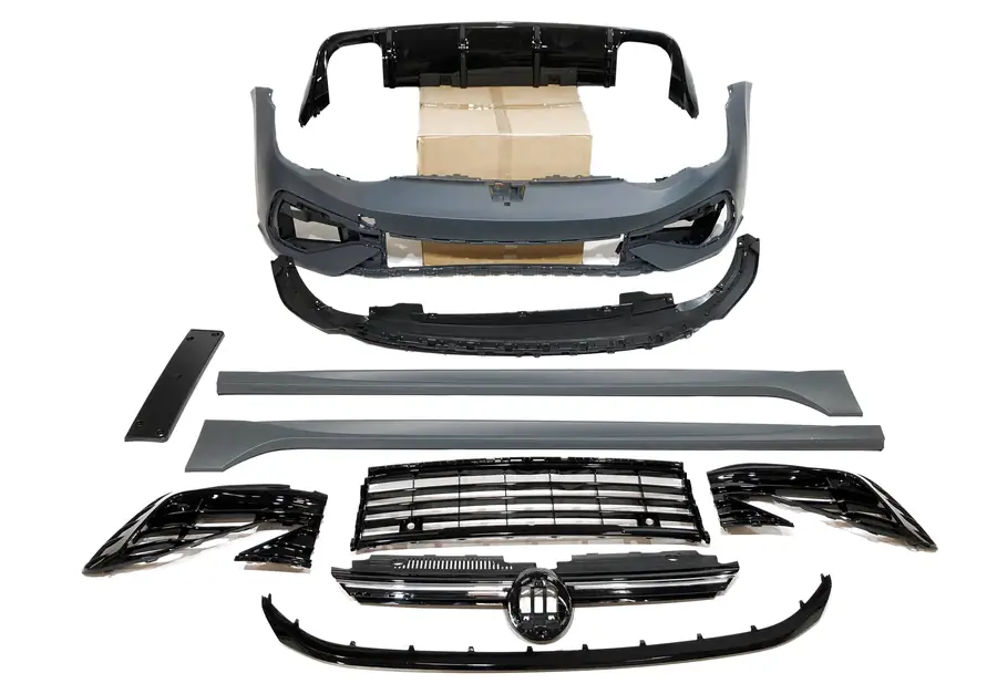 Kit de carrocería Volkswagen Golf 8 3 / 5P Look R20 2 Salidas - Plástico ABS