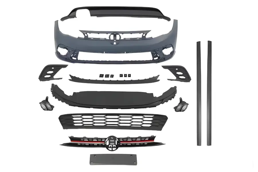 Kit de carrocería Volkswagen Polo 2018-2021 Look GTI 2022 - Plástico ABS