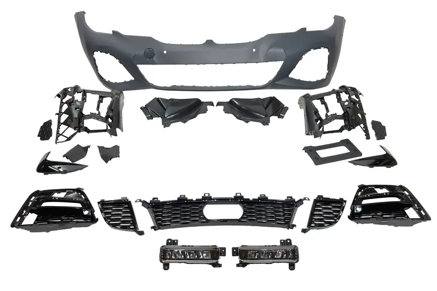 Paragolpes delantero BMW G20 / G21 2019+ look M-Tech Sensor / ACC - Plástico ABS