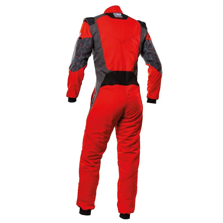 Mono racing OMP Tecnica Hybrid Traje racing rojo/negro talla 52