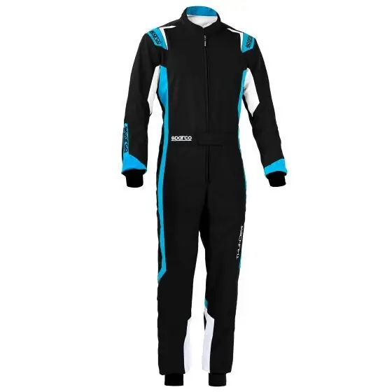 Mono karting Sparco K43 Thunder talla M negro/azul
