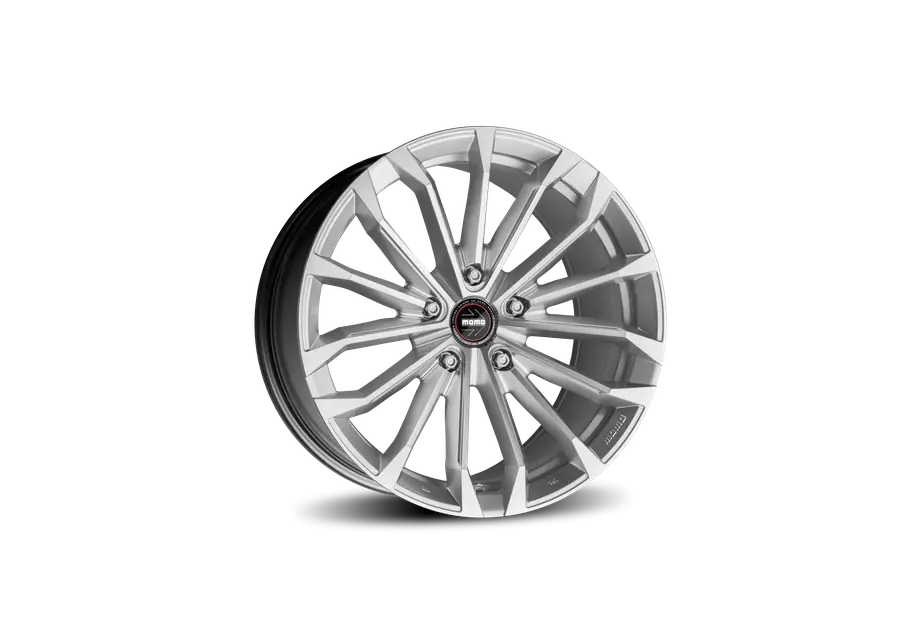 Llanta MOMO RF03 Gris Mate Pulido F3 10x19 PCD120 ET40 CB72.6