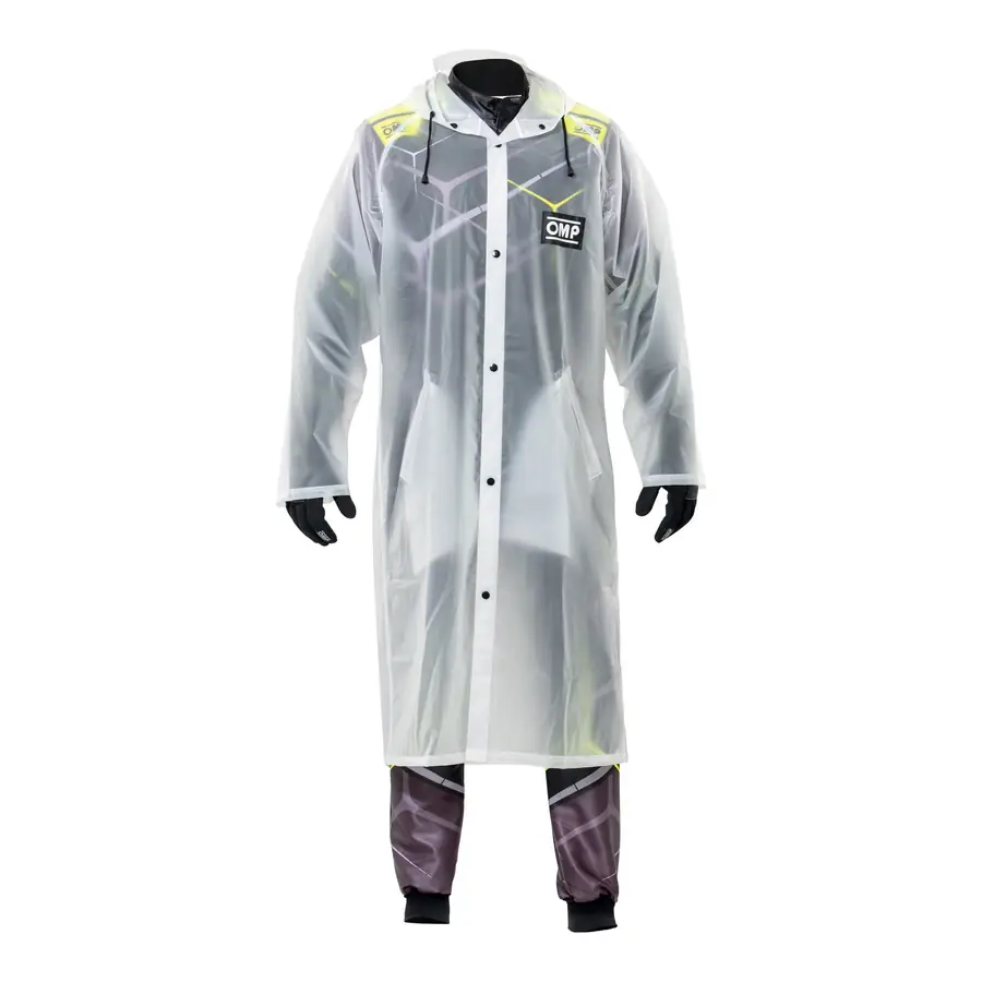 Chubasquero Impermeable OMP Ks transparente talla L