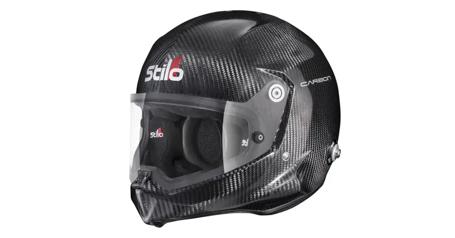 Casco rally Stilo Venti Wrx Dirt Carbono FIA 8859-24 SA2025 HANS FIA 8858-10-TALLA 58