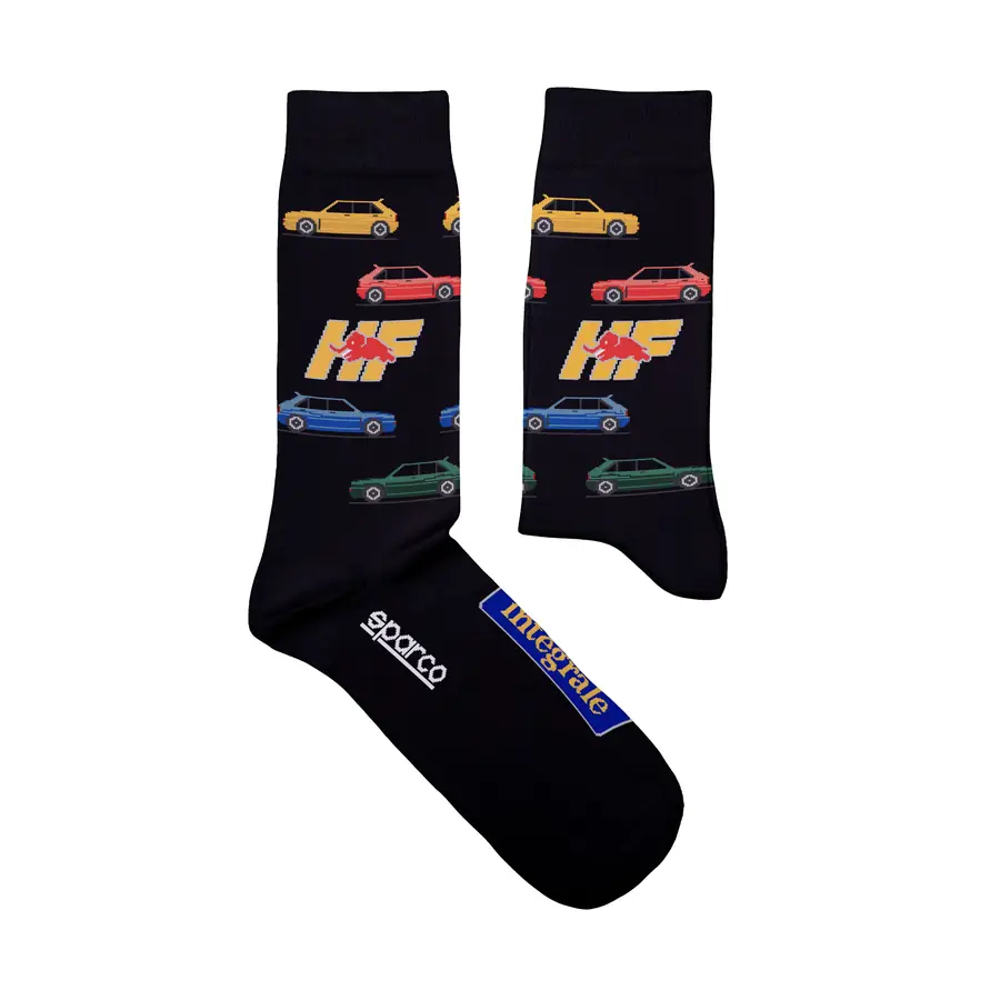 Calcetines Sparco Coleccion Delta Hf Negros talla 41/46