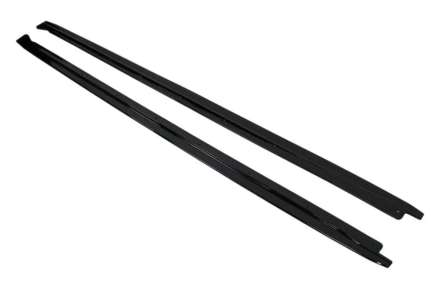 Difusor Taloneras BMW X6 F16 Look M-Performance Negro Brillante - Plástico ABS