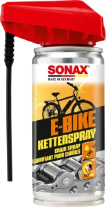 SONAX LUBRICA Y PROTEGE CADENAS Y CONTACTOS ELECTRÓNICOS EN BICICLETAS ELÉCTRICAS