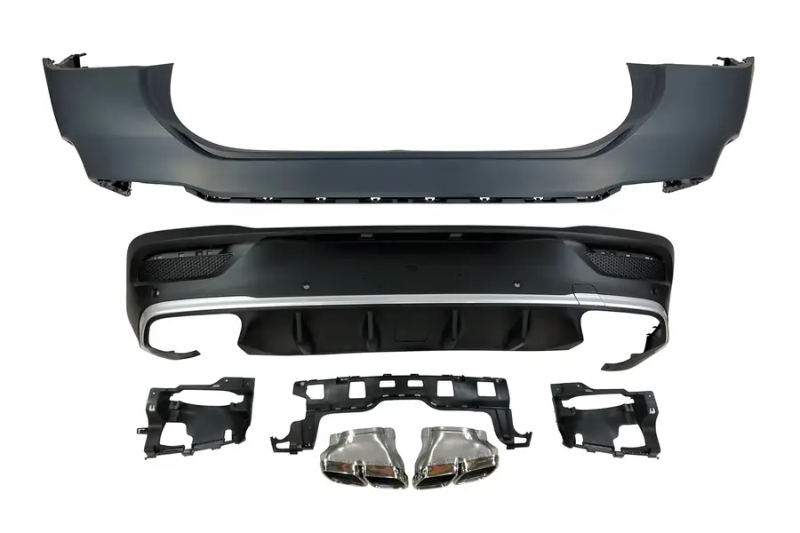Paragolpes trasero Mercedes C167 GLE 2020 - Plástico ABS
