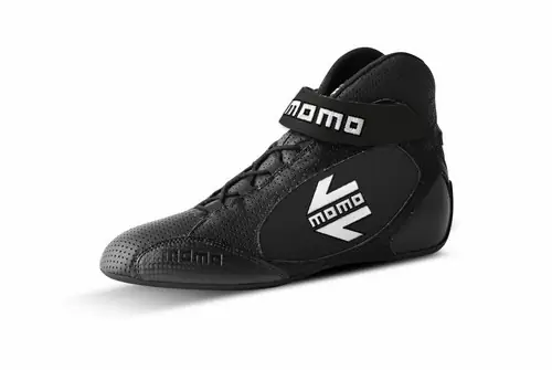 Botines racing MOMO GT Pro negro FIA talla 46 (Descatalogado)