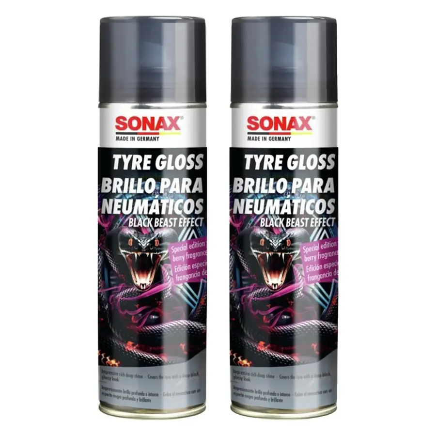 SONAX Pack X2 Brillo Para Neumáticos
