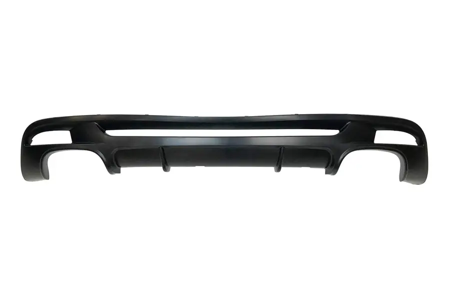 Difusor trasero BMW E82 / E88 2 Salidas look M Performance - Plástico ABS