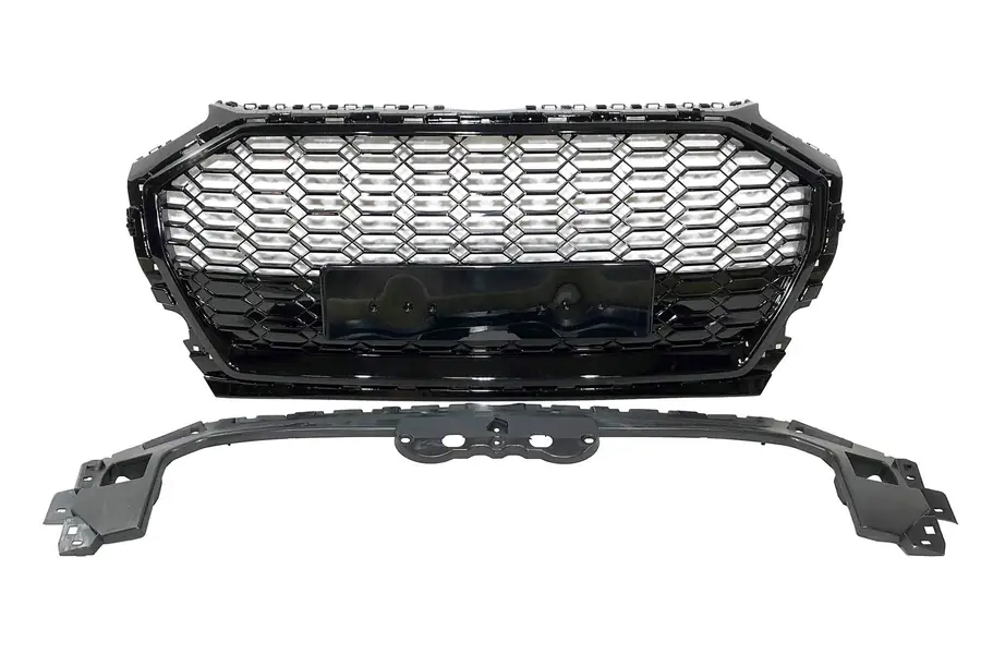 Parrilla Audi Q5 2021+ Look RSQ5 Full Black - Plástico ABS