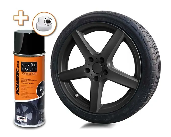 Foliatec Goma Líquida Negra Mate 1 X 400 ml