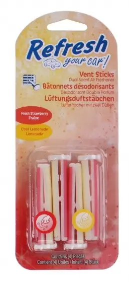 California Scents Vent Sticks Ambientador Strw/Cool Lemnd