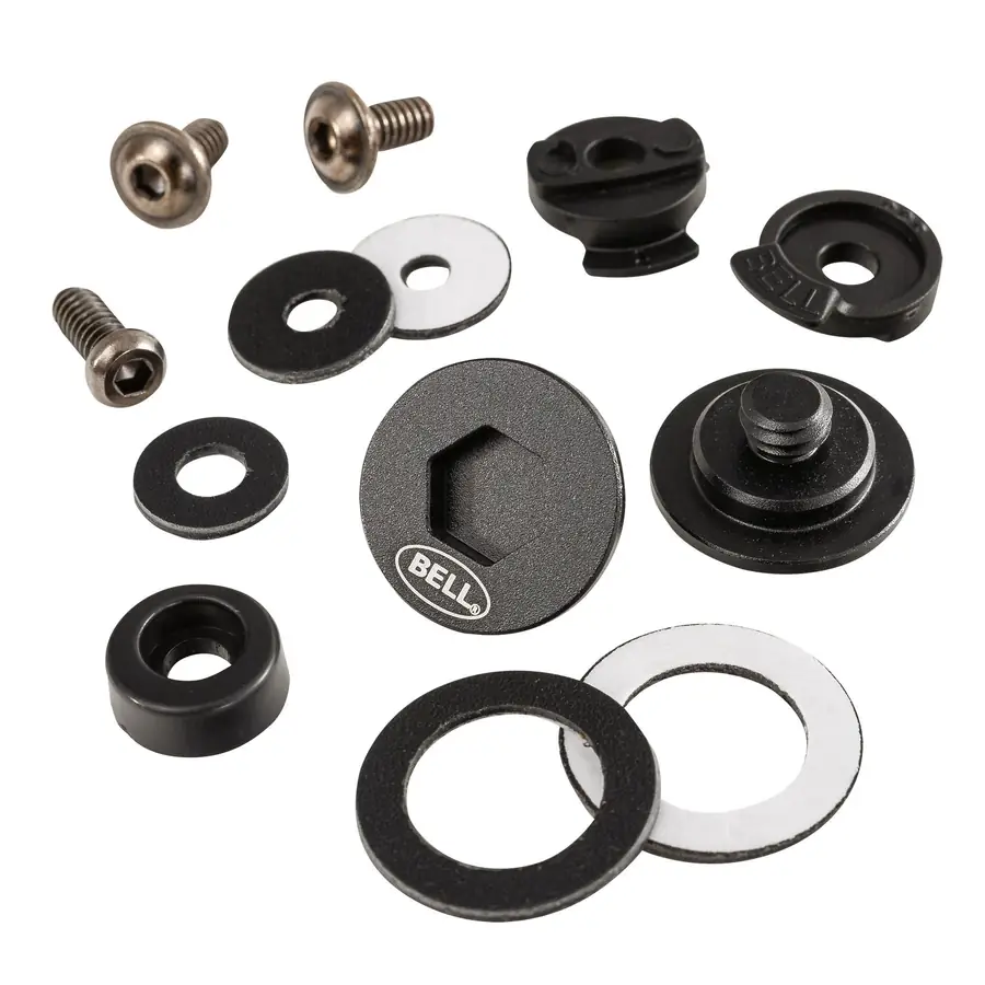 Kit de Anclajes (10 Series) - negro Casco Bell