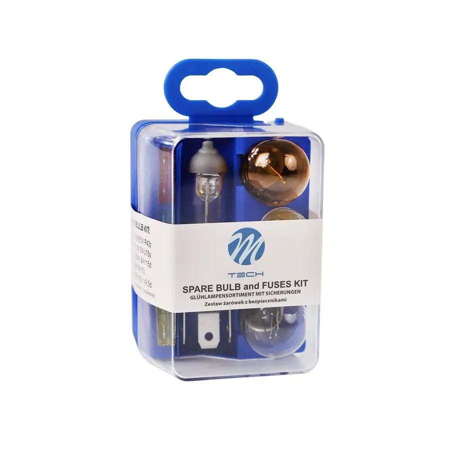 Estuche De Lámparas M-Tech H4 12V