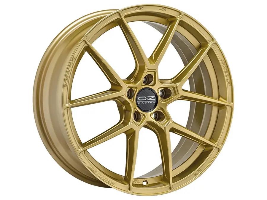 Llanta Estrema GT HLT 9x18et41 5x100 OZ Racing Race Gold