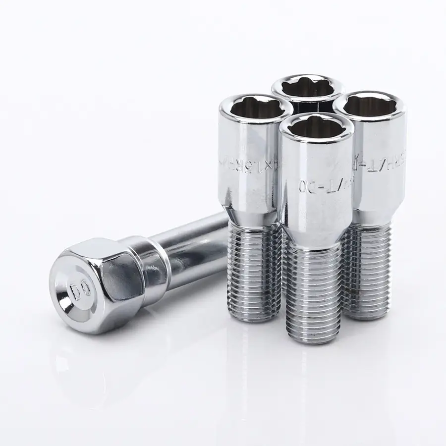 Anti-theft Bolts JR ATB1 - 14x1.25 Chrome