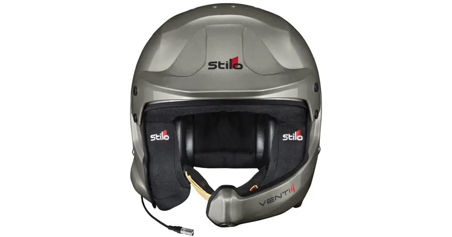 Casco circuito Stilo VENTI4 Wrc titanio Composite FIA 8859-24 SA2025 HANS FIA 8858-10-TALLA 58