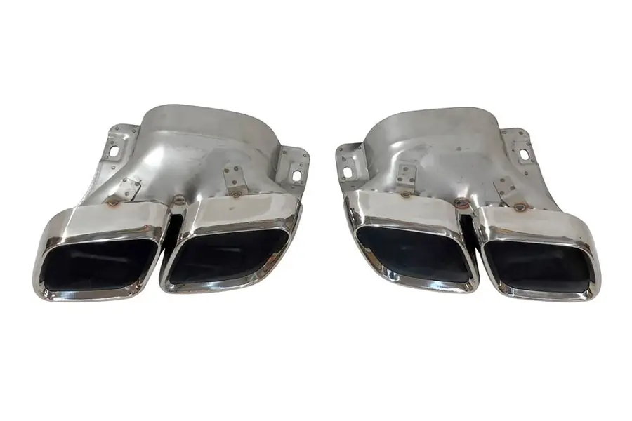 Cola De Escape Mercedes W205 2019 Chrome