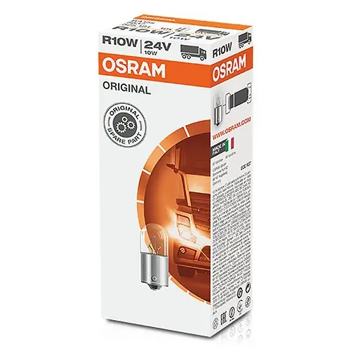 Abc Halogen Osram Orginal 5637 Ba15S 24V 10V R10W | 10 Uds
